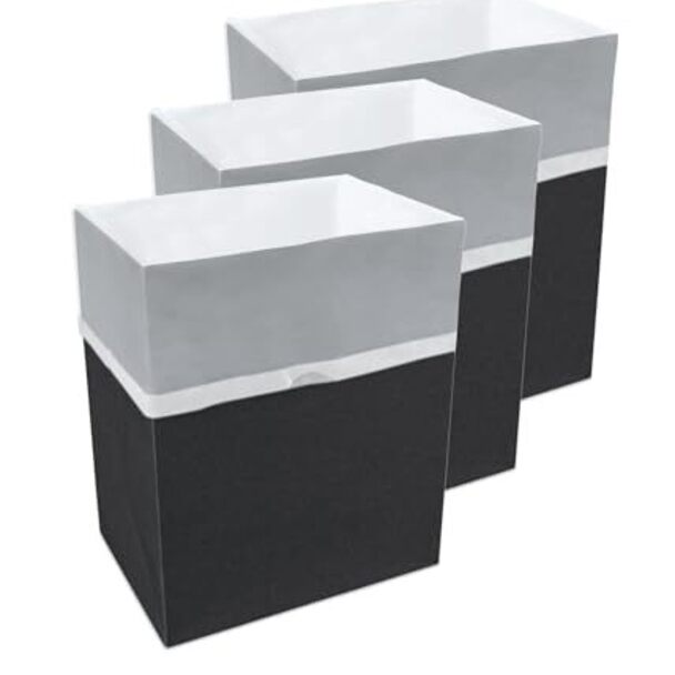 13 Gallon Clean Cubes, 3 Pack (Black Pattern)